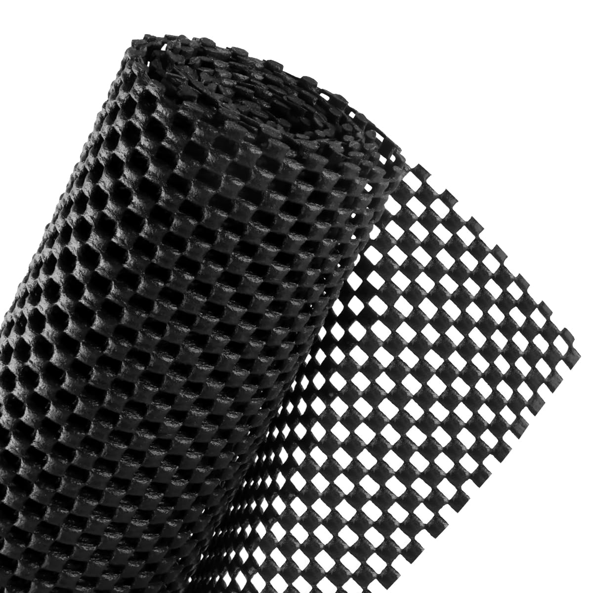 FACIACC Anti Slip Rug Underlay Thick, 80X150 CM Multipurpose Non Slip Mat, PVC Cuttable Anti Slip Mat, Rug Drawer Pad for Drawers Carpet Antislip Liner, Used on Hard Smooth Floors (Black)
