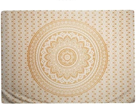 Amazon Co Jp Nd タペストリー 特大 230 180 曼荼羅 エスニック アジアン ボヘミアン インド 本棚 レトロ ヴィンテージ アンティーク おしゃれ インテリア テレワーク 背景 リモートワーク 背景 壁 インテリア 布 目隠し 部屋 飾り ベージュ系 大きい 大判 長い 横長