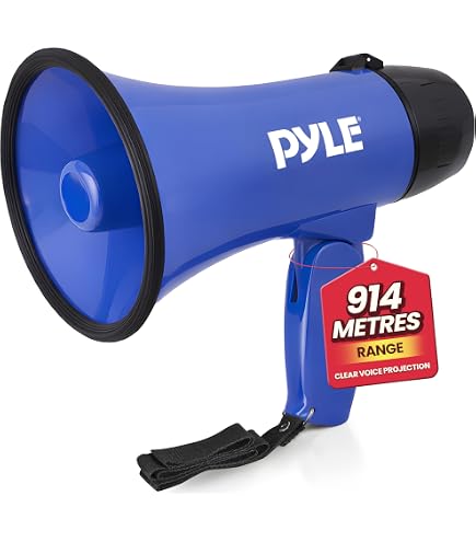 ThunderPower THUN450 Extra-Loud Megaphone Speaker – 35W Voice