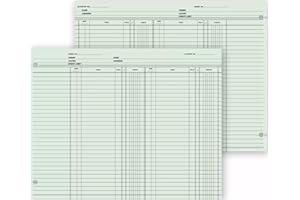PRINTEZ Ledger Sheets - Double Entry