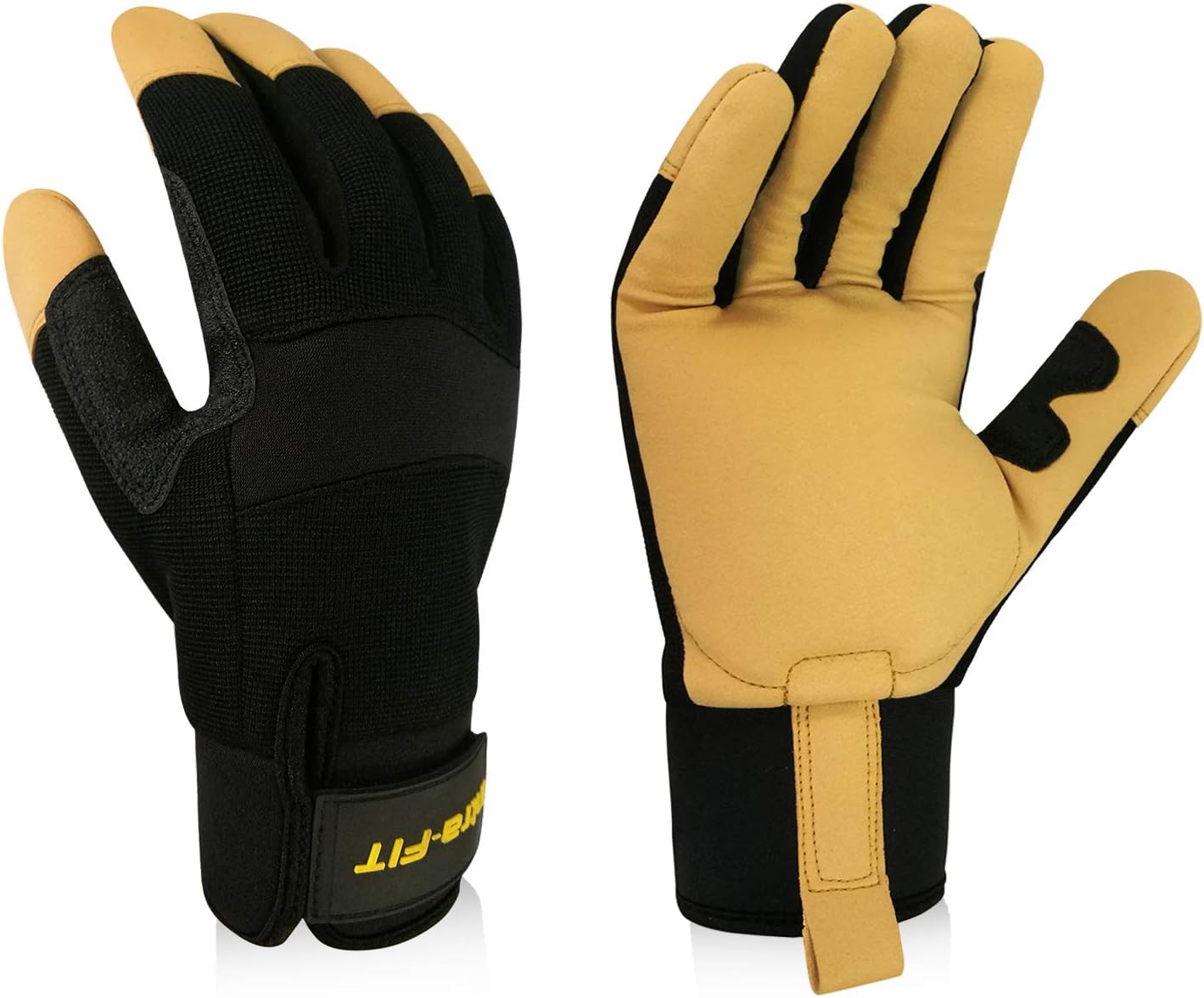 Intra-FIT Professional Anti-Vibration Glove EN ISO 10819: 2013 / A1: 2019 & EN 388:2016 Certified, Reinforced Palm and Thumb