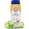 Arm & Hammer for Pets 2-in-1 Shampoo for Dogs & Dog Conditioner - Dog Shampoo and Conditioner in One - Cucumber Mint, 20 Ounc