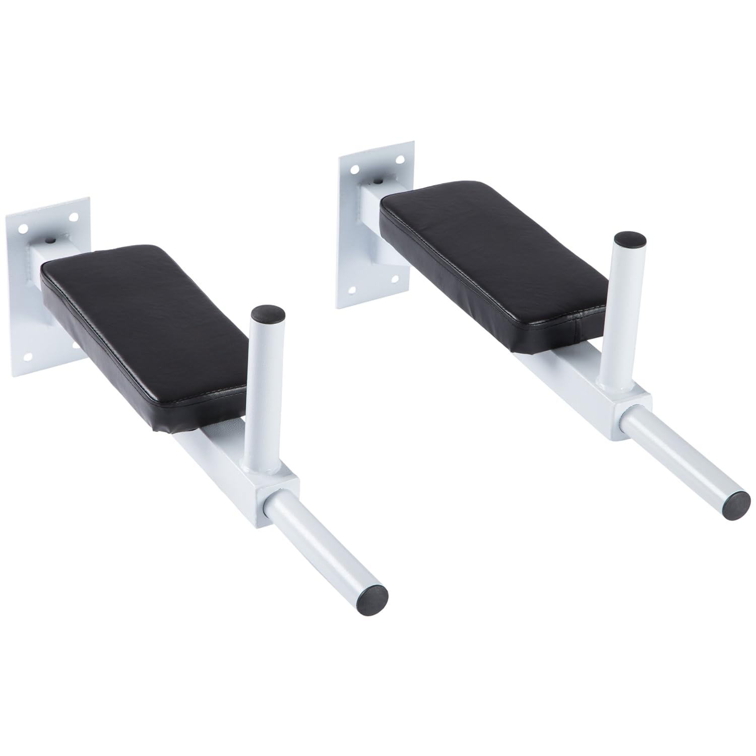 Ultrasport Dip Barras de gimnasia para montaje pared color blanco Talla única