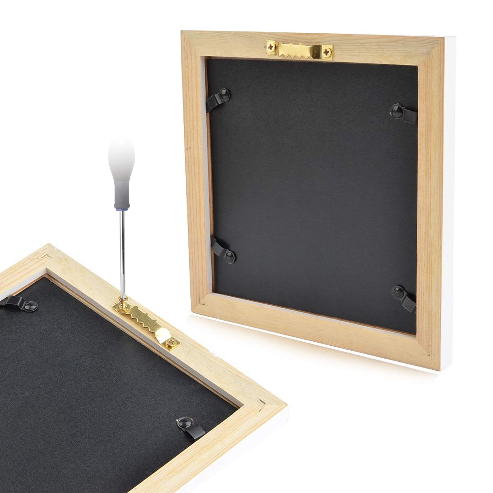 L\'émouchet Picture Frame Hanging Kit|605 Piece Picture Hanging Kit with 7 Models of Heavy Duty Picture Hangers and Screws for Home Decoration Creative Picture Frame Hanging