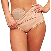 Ostomy Bag Cover for Women, High-Waist Underwear, Black, Discreet Panties with Inner Pocket, Leak Control, Fast-Dry Fabric