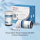 Sinocare Safe AQ Pro I Test Strips 100 No Coding Lancing Devices 100 view 6