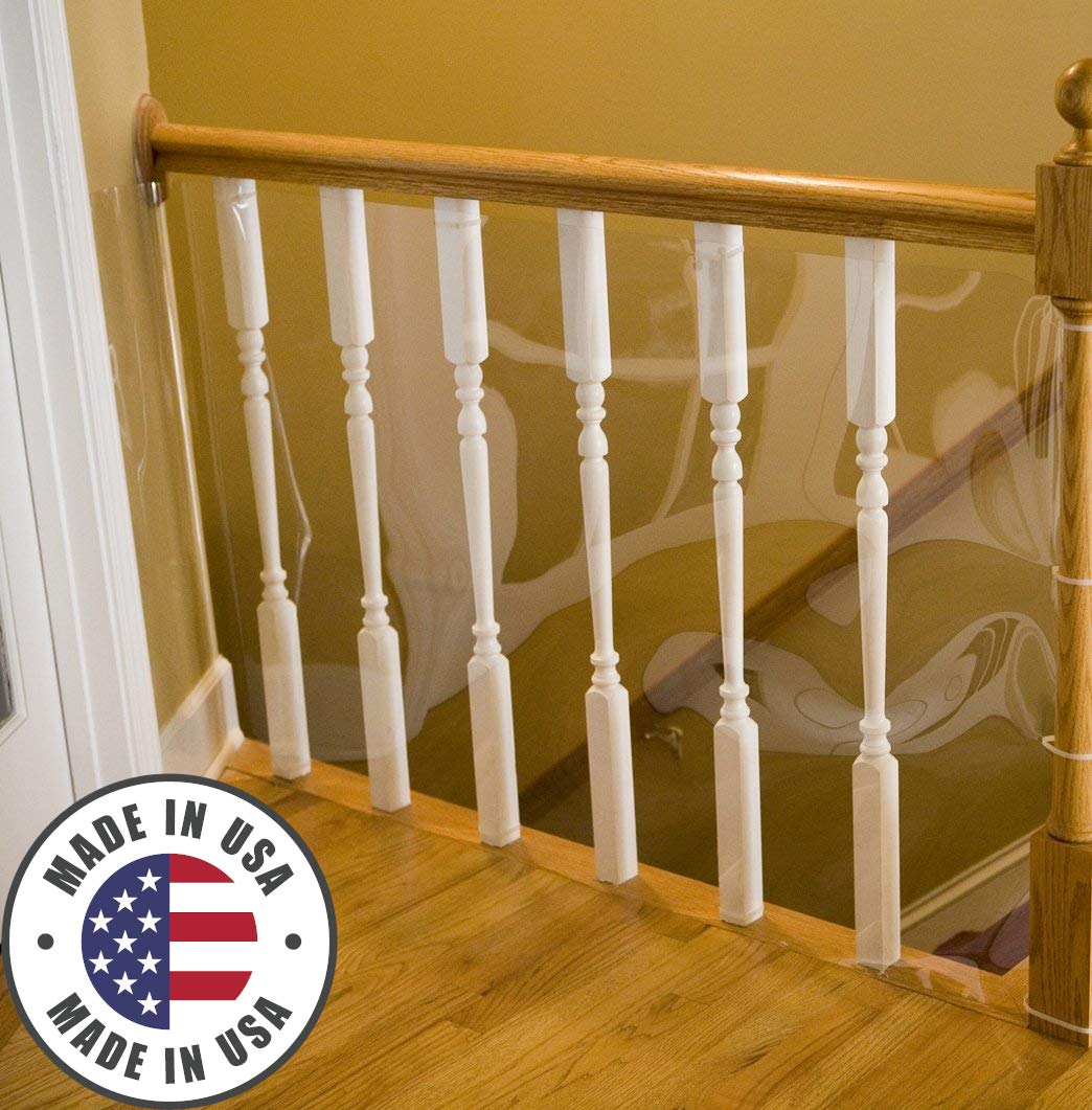 Amazon Com Cardinal Gates Banister Shield Clear 15 Feet Pet