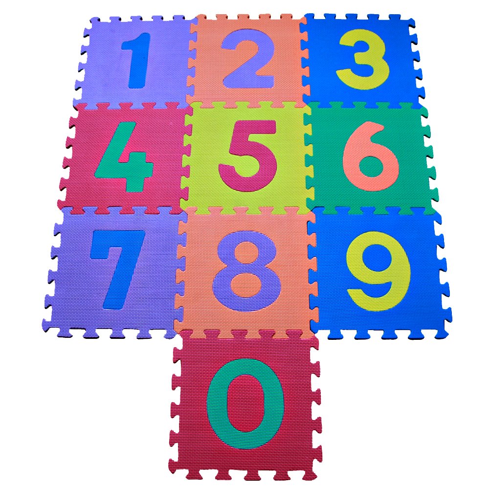 TLCmat Soft Foam Play Mat - EN71 Safety Approved Non-Toxic, 30cm x 30cm, Thick, Odorless, Use for Indoor and Outdoor