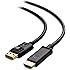 Cable Matters Gold Plated DisplayPort to HDTV Cable 6 Feet