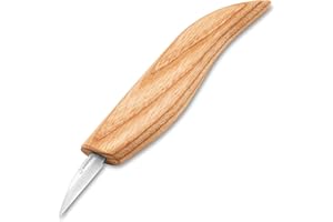 BeaverCraft Wood Carving Detail Knife C15 1.4" Whittling Knife for Detail Wood Carving Craft Knife - Chip Carving Knife Wood 