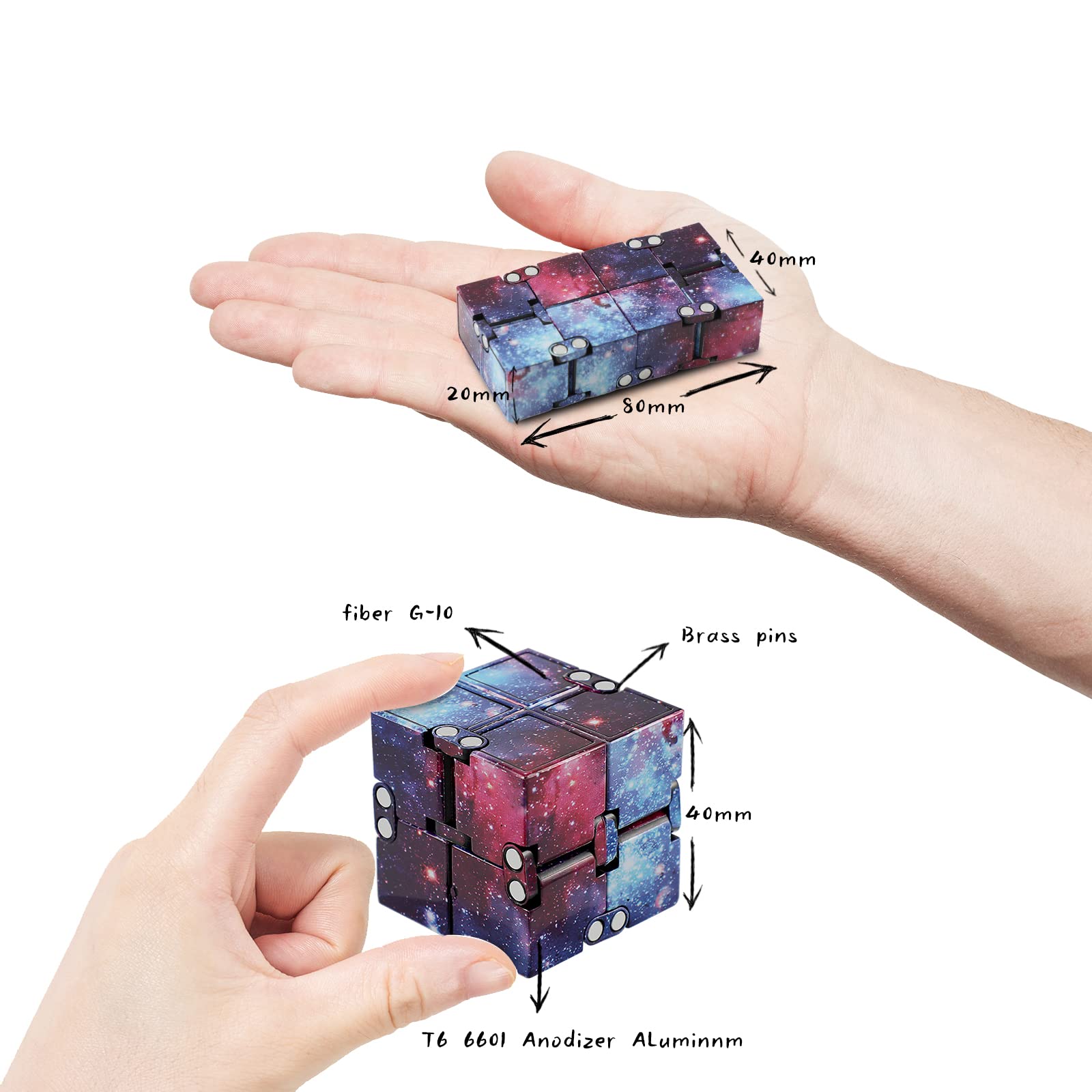 Mua Galaxy Infinity Cube Square Fidget Toys Blocks,Funny Hilarious and ...