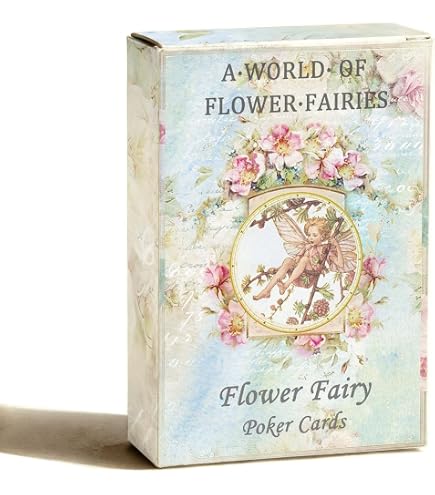 Amazon.com: FLONZGIFT Flower Fairy Playing Cards (Poker Deck 55