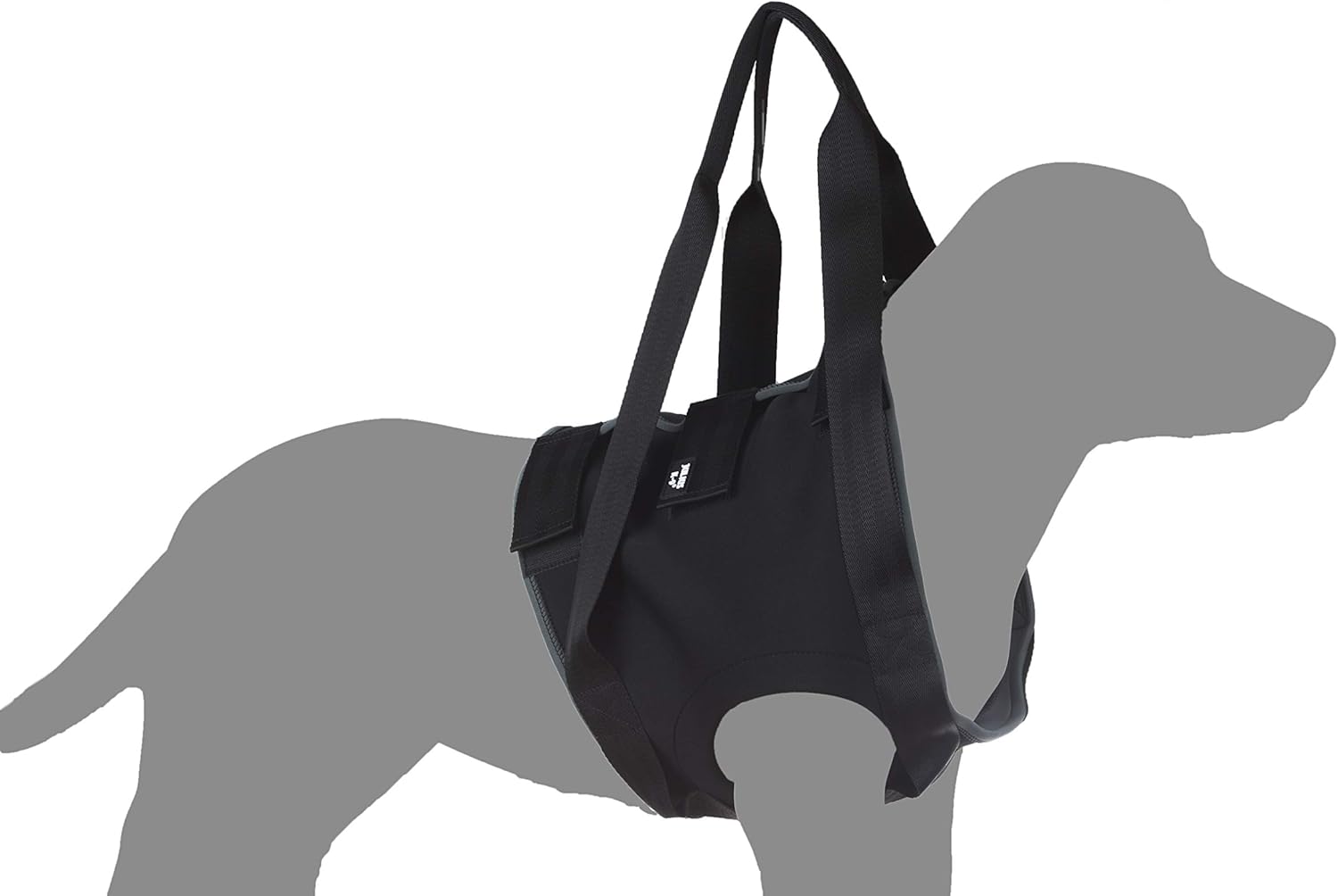 Julius-K9 Rehabilitation Harnesses - Front, Size: S, Chest circumference: 42-61 cm, black - Image 5