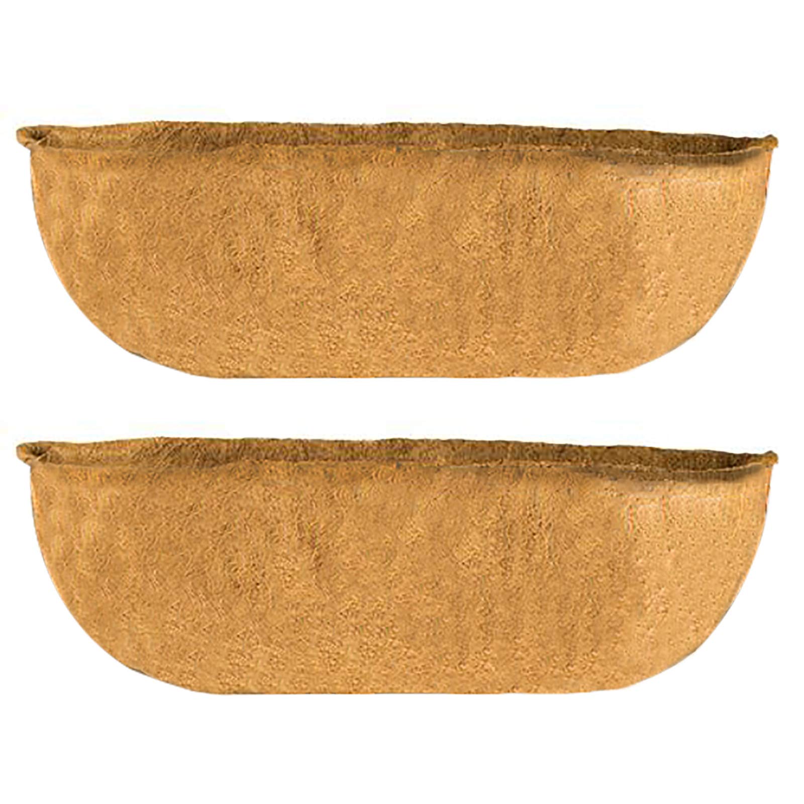 ALXFFBN 2Pcs Trough Coco Liner, 36 Inch Coco Replacement Liner Coco Coir Liner for Hanging Baskets Coco Fiber Liners For Planters