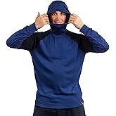 Janus Wool Kleveland Merino Hoodie Base Layer - 100% Wool Fleece Sweatshirt - Essential Under Helmet Warmth & Protection