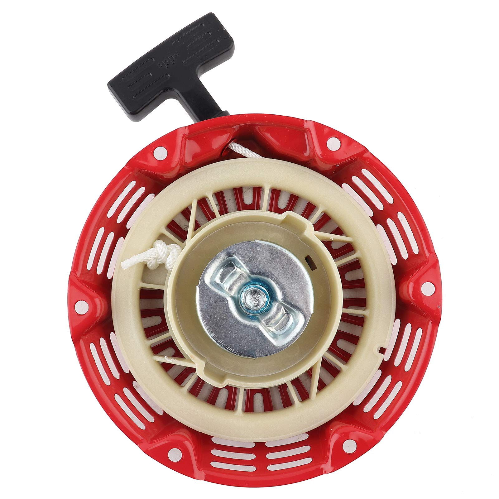 Recoil Pull Starter Start Cup Assembly, Gasoline Generator Engine Power Equipment for 168F 170F 2-3KW Recoil Generator