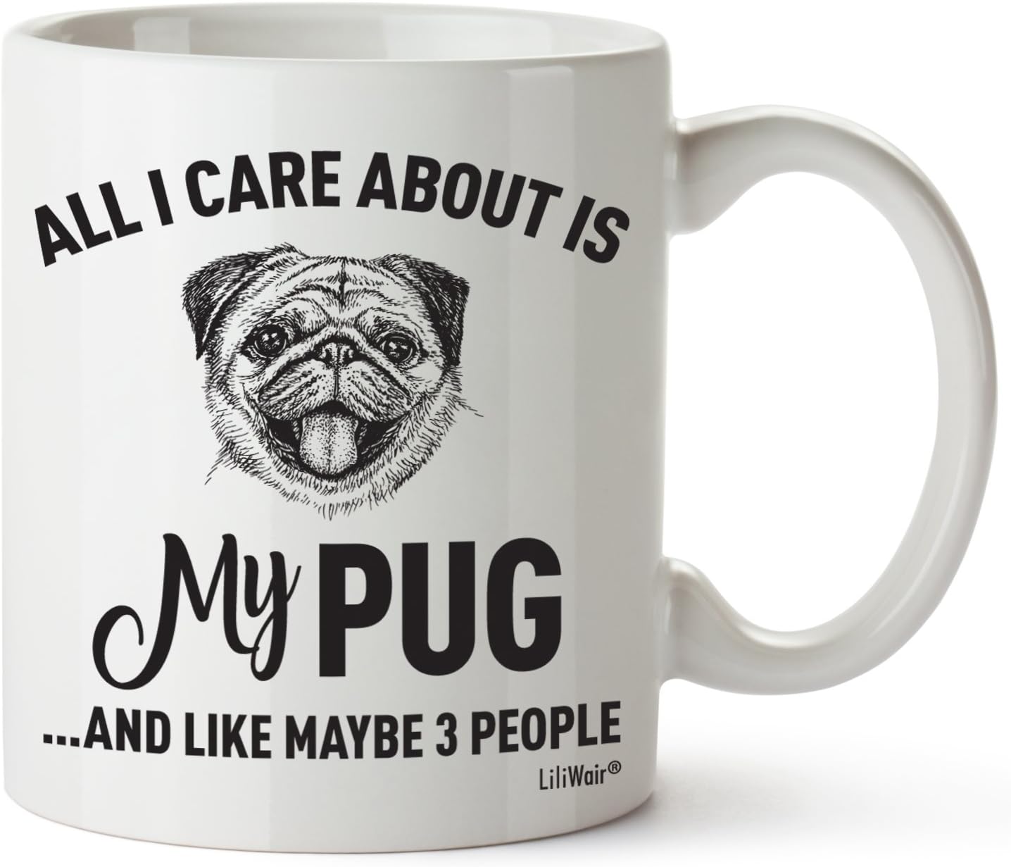 pug mom mug
