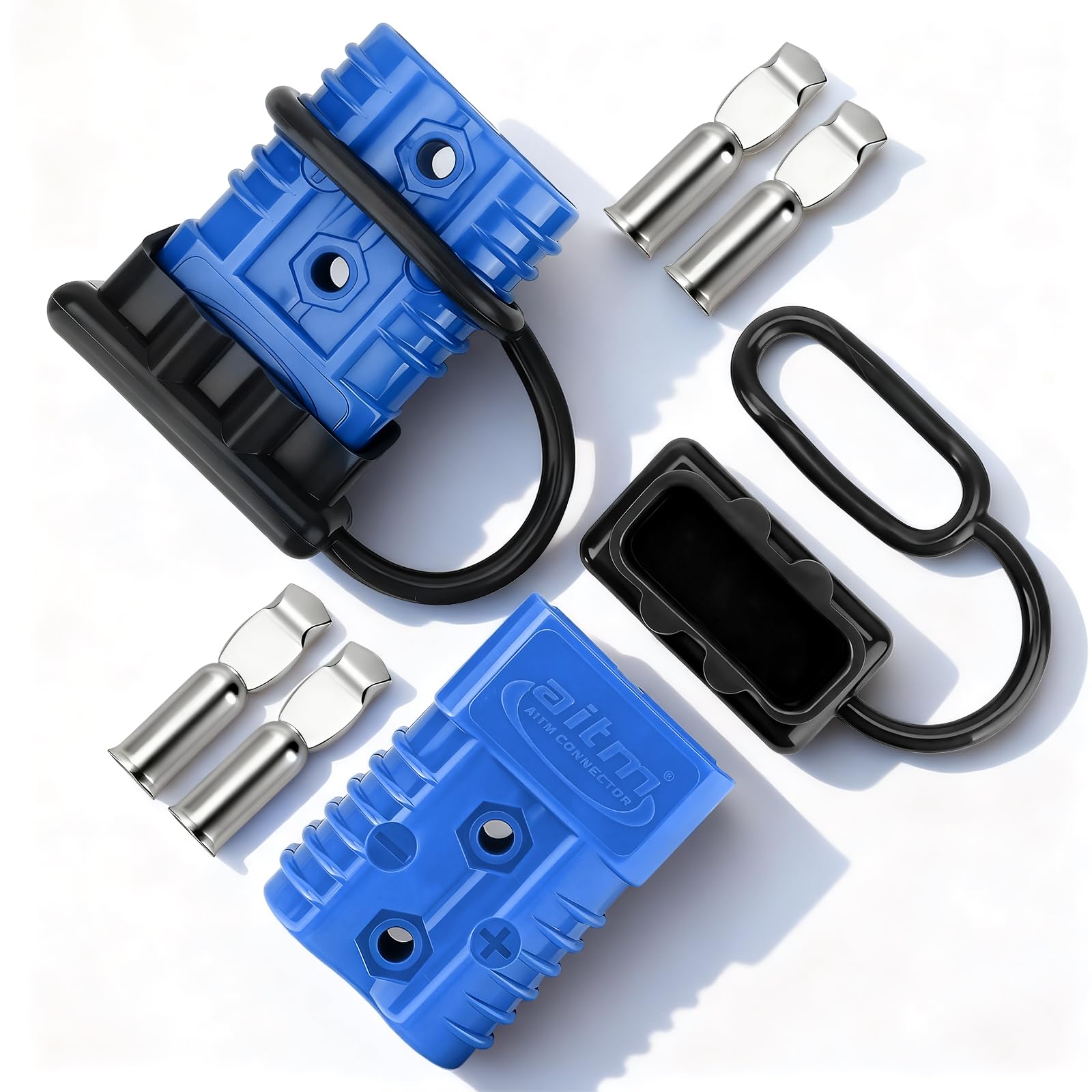 175A Battery Connector AWG 1/0 Battery Quick Connect Modular Power Connectors Quick Disconnect