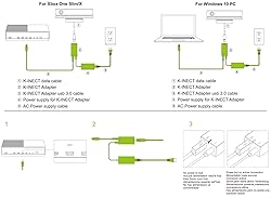 Kinect Adapter for Xbox One S, Xbox One X, PC