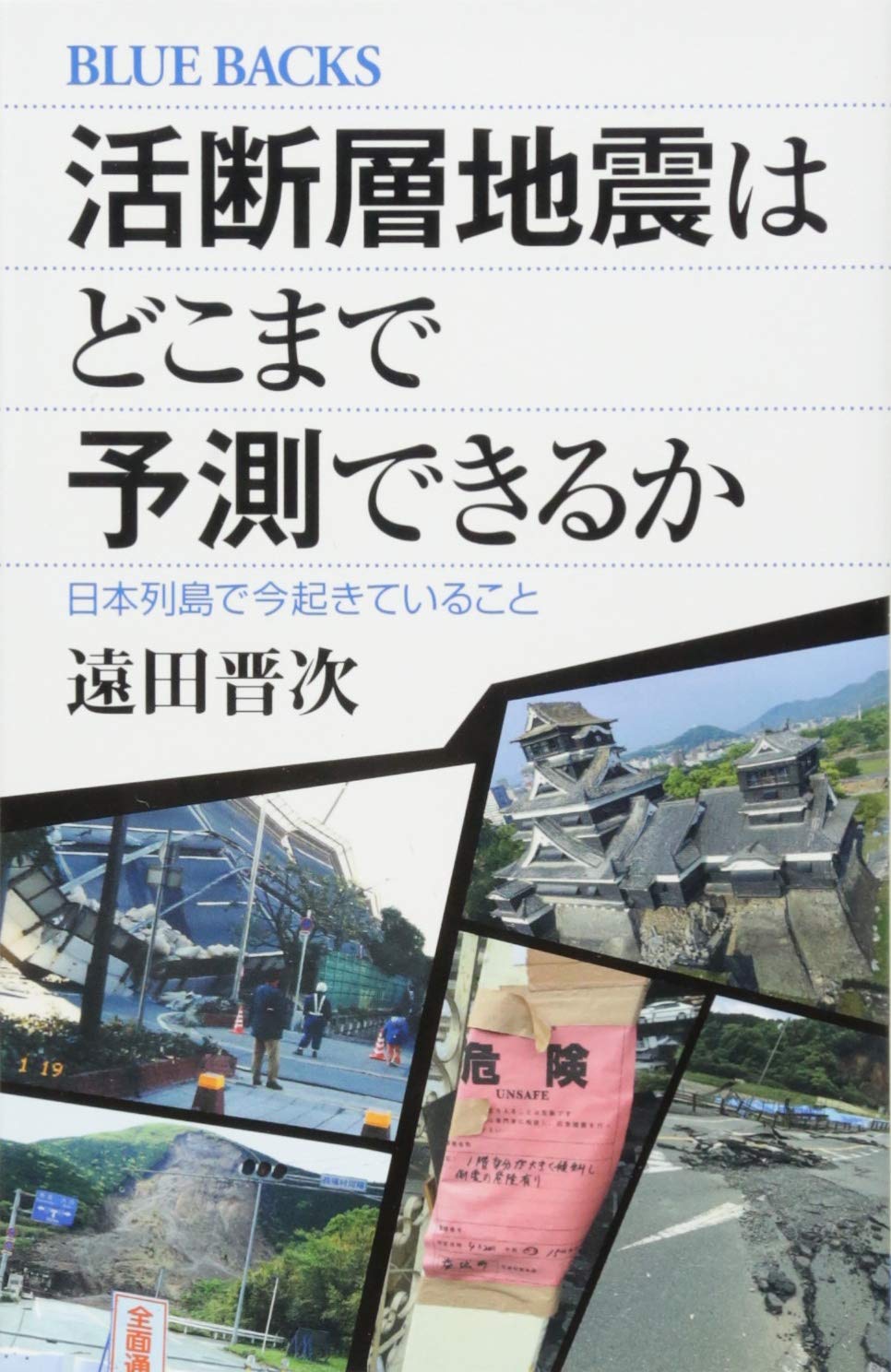 活断層地震はどこまで予測できるか 日本列島で今起きていること ブルーバックス 遠田 晋次 本 通販 Amazon