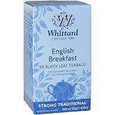 Whittard English Breakfast, 50 Black Leaf Tea Bags