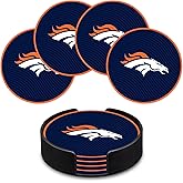 Rico Industries NFL Football Classic Favorites: PVC Coaster Set (4-Pack)