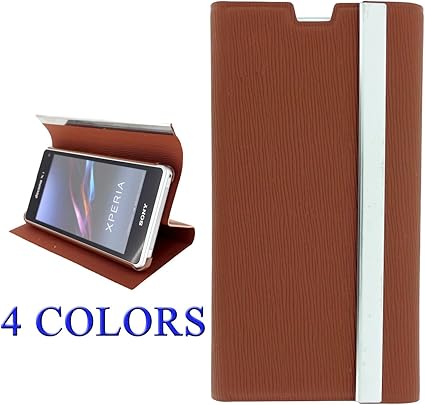 Amazon So 02f Xperia Z1 F 手帳型ケース 茶色 Xperia Z1 F So 02f Z1f Docomo エクスペリア スマホ スマホケース スマホカバー ケース カバー So02f ケース カバー 通販