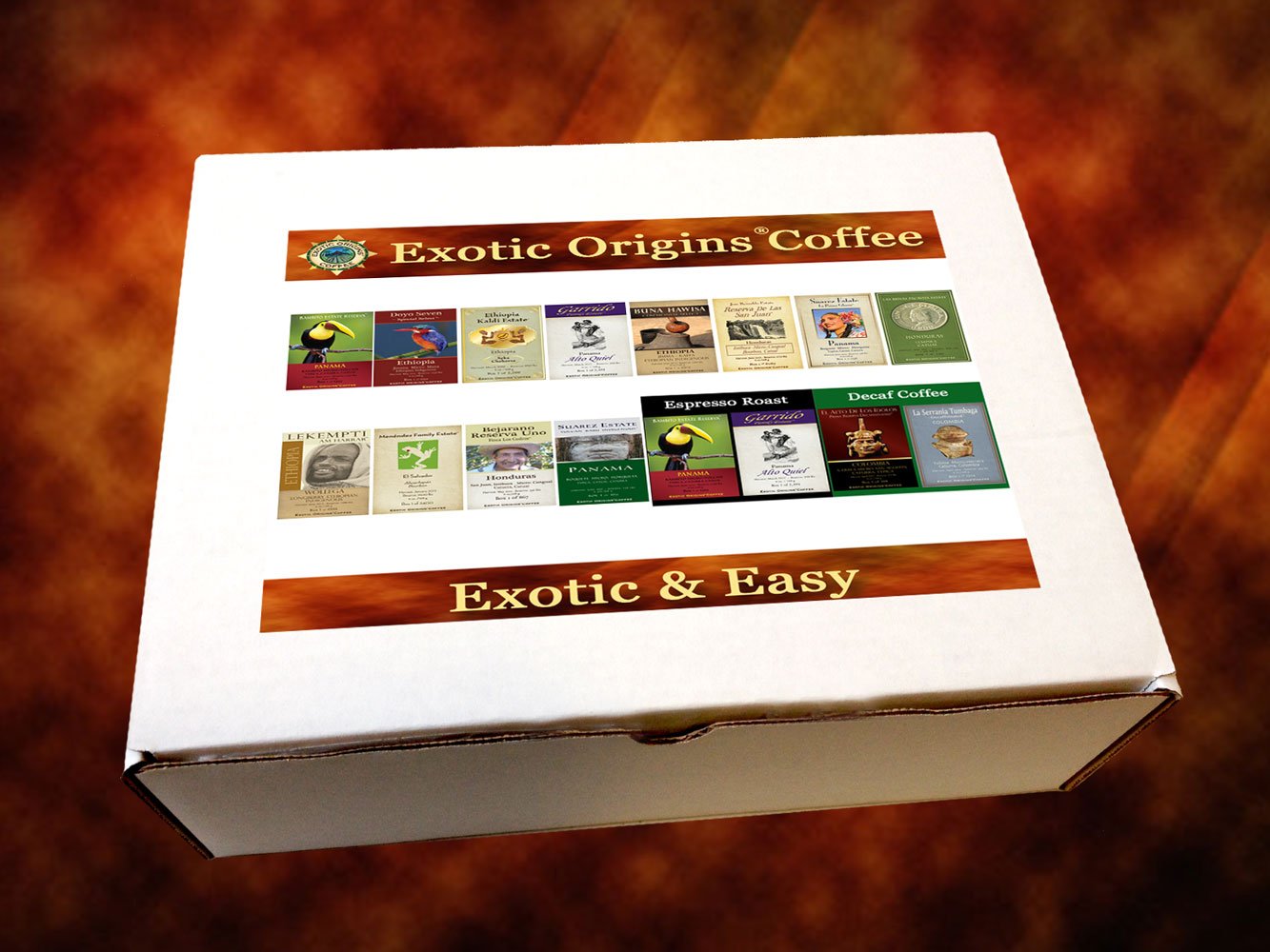 Exotic Origins Coffee Exotic and Easy Limited Time Offer