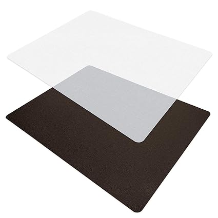 Schreibtischunterlage Neo | rutschfeste Unterlage für Schreibtische | Schreibunterlage in der Farbe transparent 50 x 65 cm