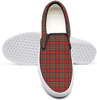 plaid tennis shoes