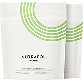 Nutrafol Women's Hair Growth Supplements, Ages 18-44, Clinically Proven for Visibly Thicker and Stronger Hair in 3-6 Months, Dermatologist Recommended - 2 Month Supply, 2 Refill Pouches