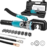 Brileine 10 Tons Hydraulic Crimping Tool with 9