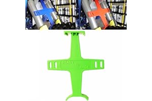 PRO CAKEN 10.6 inch Universal Motorcycle Fork Brace Protection Plastic Fork Support Guard Fork Saver for Most Motorcycles Pit Dirt Bikes Motorcycle Accessories-Green