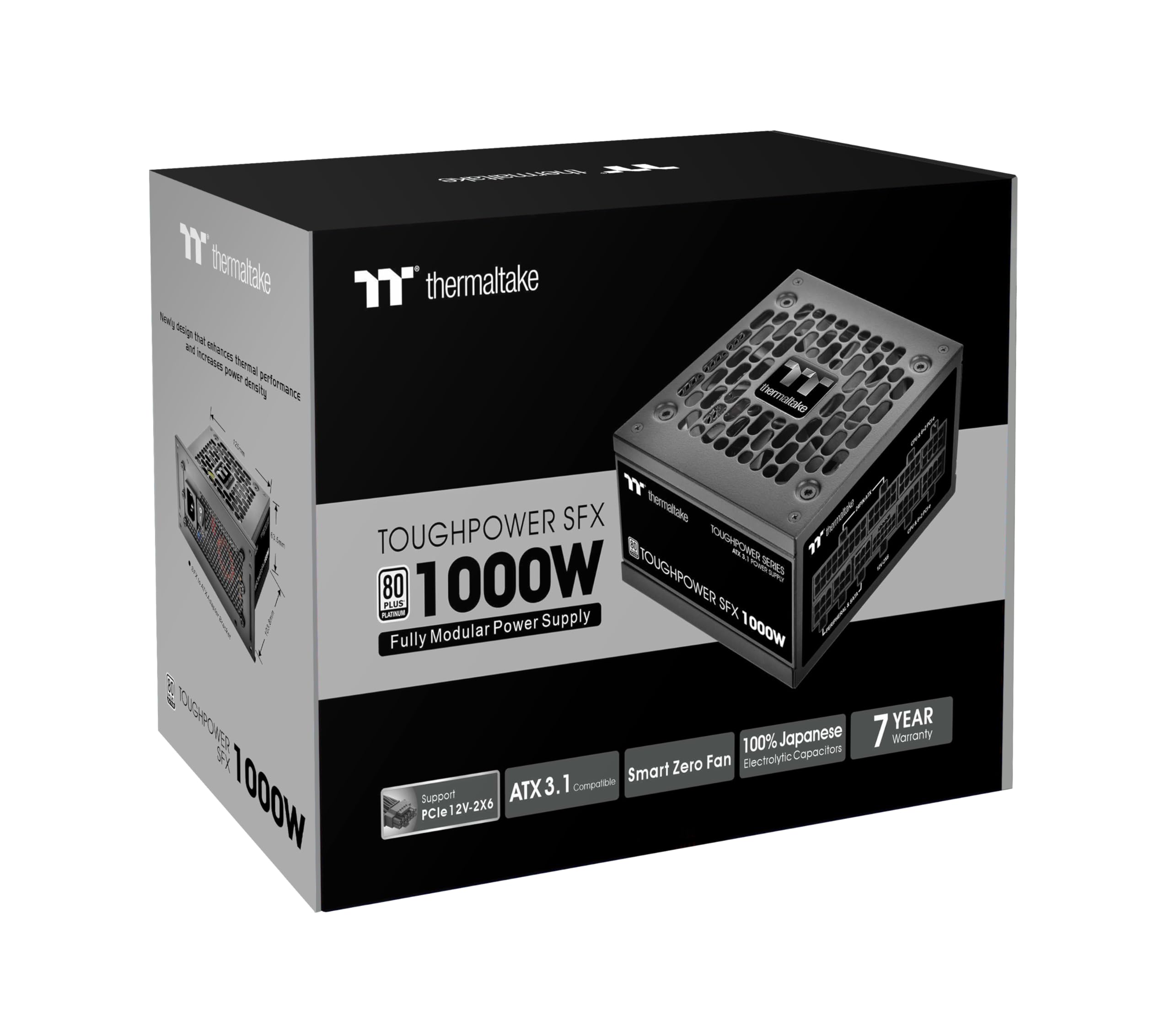 Thermaltake Toughpower Sfx 750W, Atx 3.0, Pcie 5.0, 80 Plus Gold, Full Modular, Uk Specifications - View 7