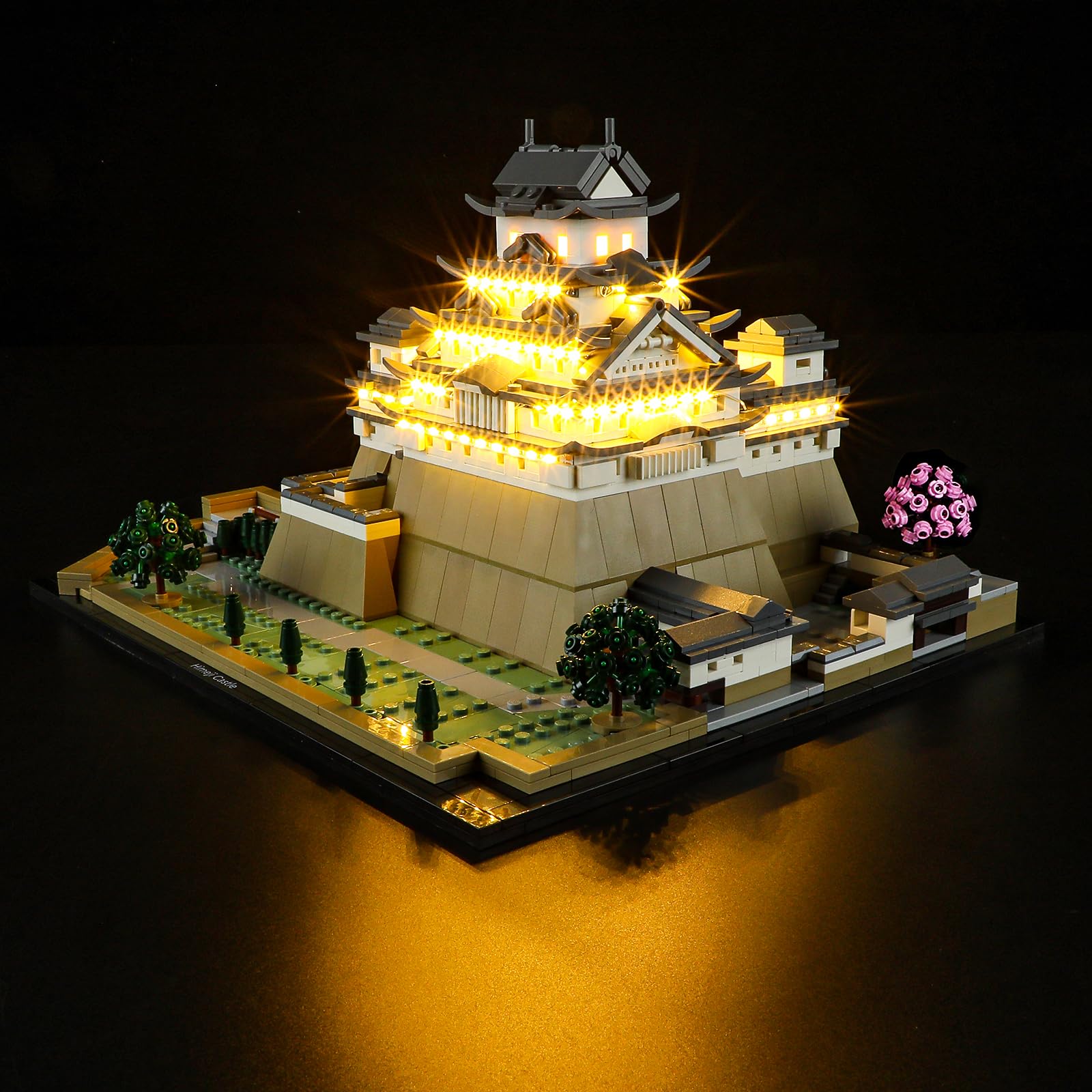GEAMENT LED Light Kit Compatible with LEGO Himeji Castle - Lighting Set for Architecture 21060 (Building Set Not Included) — image 1