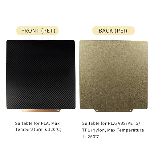 IdeaFormer-3D Carbon Fiber Style PET+PEI Print Bed 220x220mm PET+