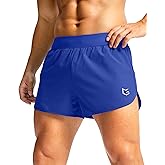 G Gradual Running Shorts for Men 3 Inch Lighweight Quick Dry Workout Gym Athletic Jogging Shorts with Inner Key Pocket