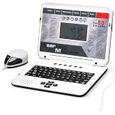 LESHITIAN Kids Laptop - 80 Learning Modes to Learn Alphabet, Words, Mathematics, Play Games and Music - Toy for Children Ages 5+