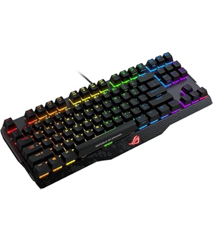 Amazon.com: ASUS RGB Mechanical Gaming Keyboard - M802 ROG