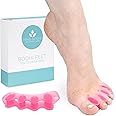 Mind Bodhi Toe Separators - Correcting Bunions and Restoring Toes to Their Original Shape - For Men and Women - Toe Spacers Bunion Corrector – Pink