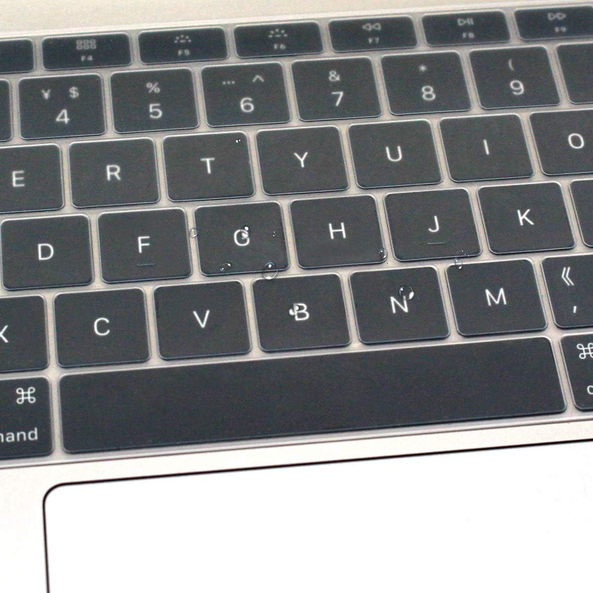 Se7enline compatible with M1 A2337/A2179 MacBook Air 13 inch Keyboard Cover 2024 2023 2022 2021 2020 2019 2018. Silicone Skin Protector for MacBook Air 13-inch Touch ID US Layout - Image 5