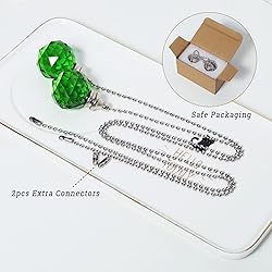LONGSHENG - SINCE 2001 - Green 2 Pieces Crystal