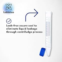 Labfuhxo 15mL Conical Centrifuge Tubes, [25 Items/1