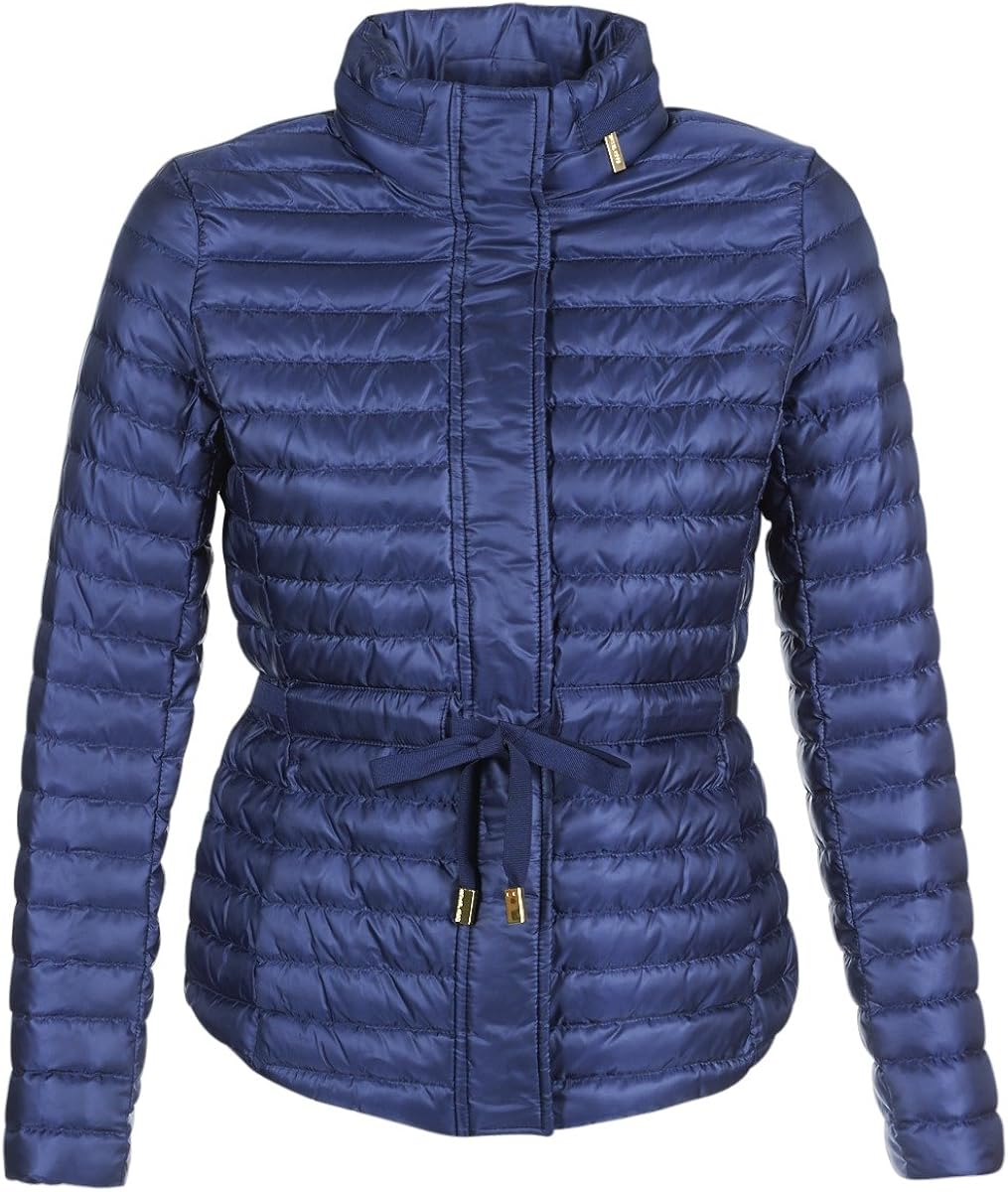 Michael Kors Ladies Packable Nylon Puffer Jacket in Navy, Brand Size X
