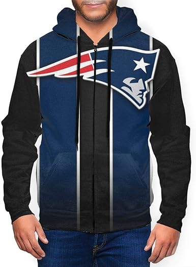 new england patriots zip up hoodie