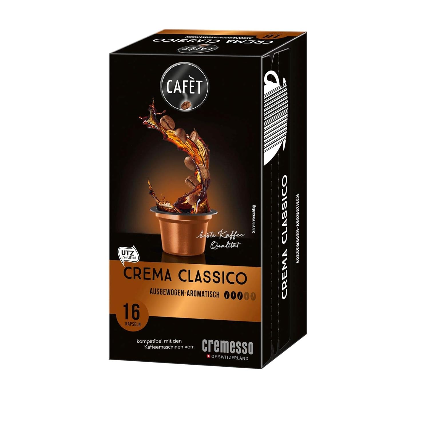 Cafet para Cremesso, Ristretto 16 cápsulas: Amazon.es ...