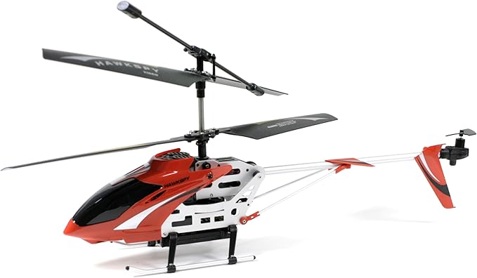 remote control helicopter in camera