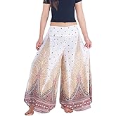 Lannaclothesdesign Palazzo Pants for Women Wide Leg Boho Harem Yoga Pants S M L XL Sizes