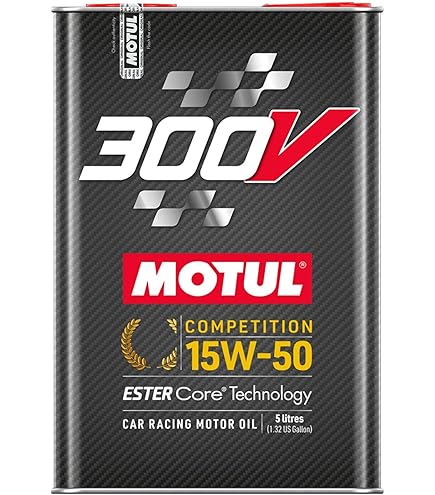 Amazon.com: Motul 110860 300V 15W-50 COMPETITION Car Racing Motor