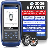 XTOOL TP150 TPMS Programming Tool, 2026 Universal TPMS Relearn Reset Tool | Tire Sensor Programmer for TS100, Activate/Relearn/Reset 99% Sensors (315/433MHz), TPMS Scan Tool with Read Clear DTC